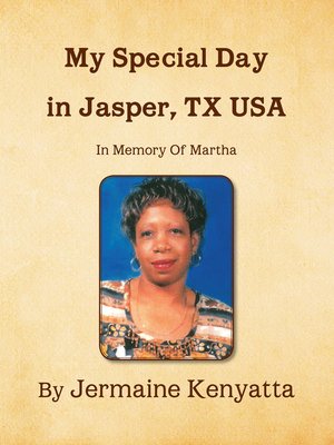 cover image of My Special Day in Jasper, Tx Usa